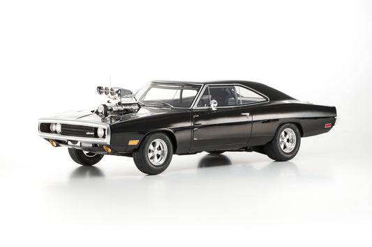 1/12 - Dodge Charger R/T 1970 "Fast & Furious" Black - Kyosho - KSR12008A