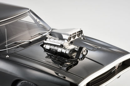1/12 - Dodge Charger R/T 1970 "Fast & Furious" Black - Kyosho - KSR12008A