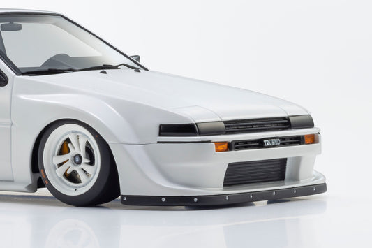 1/18 Toyota Sprinter Trueno AE86 Khyzyl Saleem White - Kyosho Models  -  KSR18070W