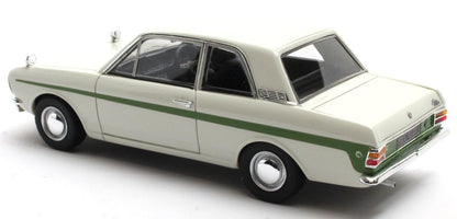 1/43 Ford Cortina Lotus MkII White 1966-1970 - Matrix 40603-101