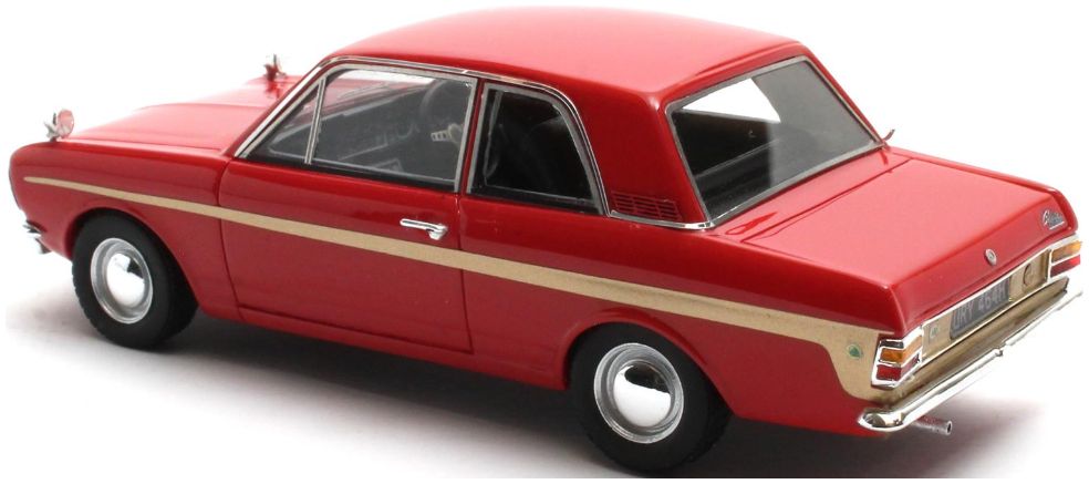 1/43 Ford Cortina Lotus MkII Red 1966-1970 - Matrix 40603-102