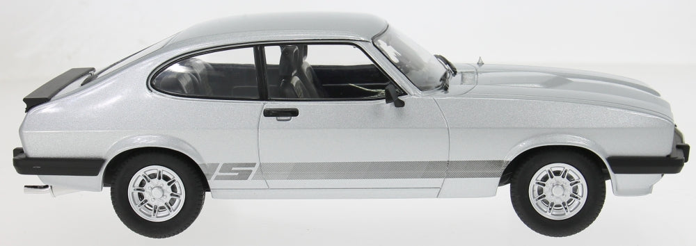 1/18 Ford Capri MKIII 3.0 S - Stato Silver RHD Bodie - UOO 303T - UK Special 500pcs - MCG  -  MCG 18797