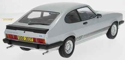 1/18 Ford Capri MKIII 3.0 S - Stato Silver RHD Bodie - UOO 303T - UK Special 500pcs - MCG  -  MCG 18797