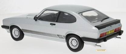 1/18 Ford Capri MKIII 3.0 S - Stato Silver RHD Bodie - UOO 303T - UK Special 500pcs - MCG  -  MCG 18797
