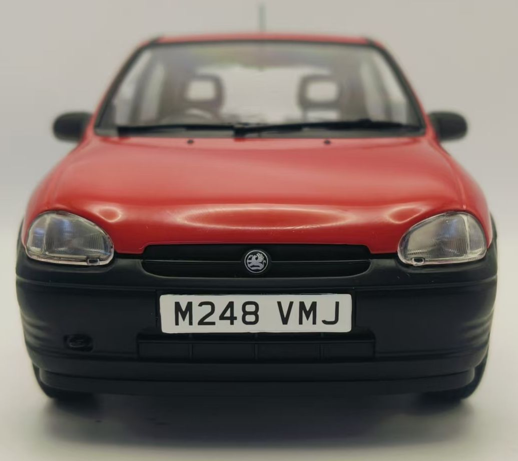 1/18 - Vauxhall Corsa Merit - Red RHD UK Exclusive  - MCG 18845 - Model Car Group