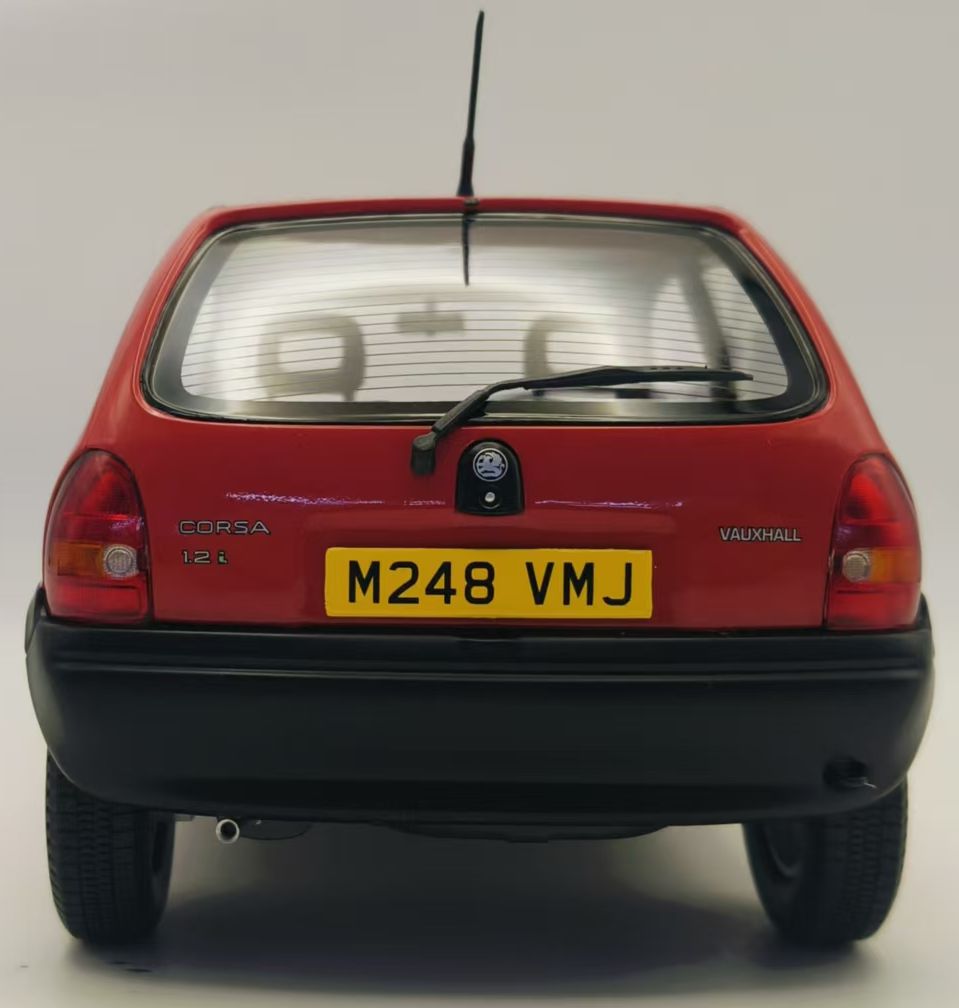 1/18 - Vauxhall Corsa Merit - Red RHD UK Exclusive  - MCG 18845 - Model Car Group
