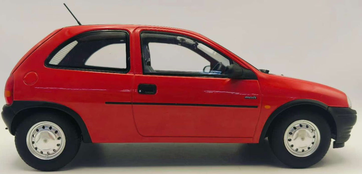 1/18 - Vauxhall Corsa Merit - Red RHD UK Exclusive  - MCG 18845 - Model Car Group