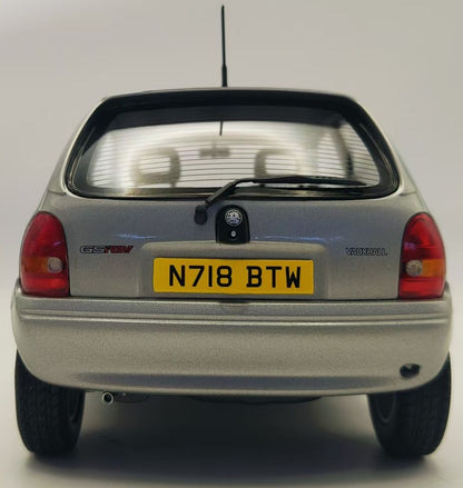 1/18 - Vauxhall Corsa GSI - Silver RHD UK Exclusive  - MCG 18846 - Model Car Group