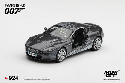 1/64 ASTON MARTIN DBS QUANTUM OF SOLACE (LHD) ENGLISH BLISTER PACKAGING - MiniGT - MGT00924-007E
