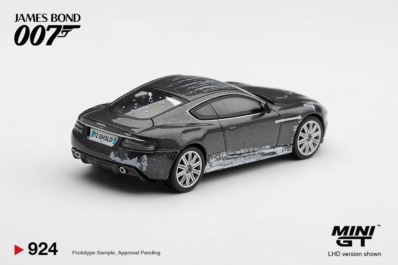 1/64 ASTON MARTIN DBS QUANTUM OF SOLACE (LHD) ENGLISH BLISTER PACKAGING - MiniGT - MGT00924-007E
