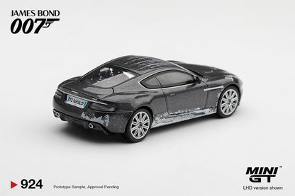 1/64 ASTON MARTIN DBS QUANTUM OF SOLACE (LHD) ENGLISH BLISTER PACKAGING - MiniGT - MGT00924-007E
