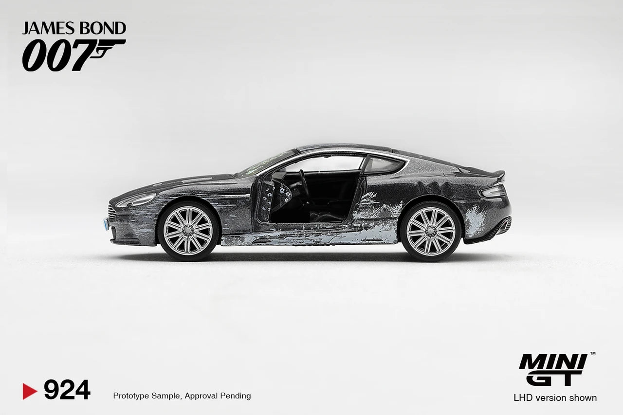 1/64 ASTON MARTIN DBS QUANTUM OF SOLACE (LHD) ENGLISH BLISTER PACKAGING - MiniGT - MGT00924-007E