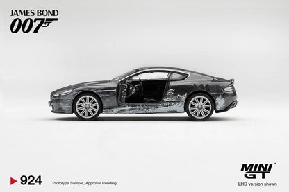 1/64 ASTON MARTIN DBS QUANTUM OF SOLACE (LHD) ENGLISH BLISTER PACKAGING - MiniGT - MGT00924-007E