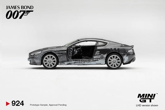 1/64 ASTON MARTIN DBS QUANTUM OF SOLACE (LHD) ENGLISH BLISTER PACKAGING - MiniGT - MGT00924-007E
