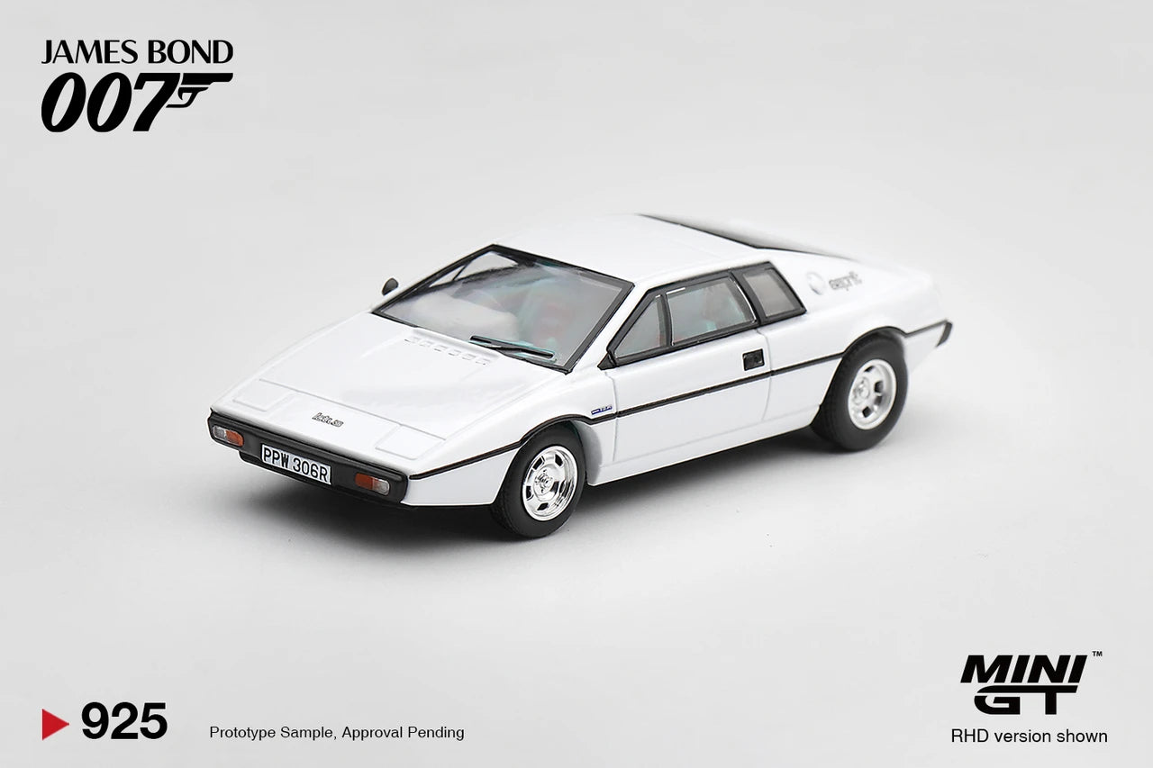1/64  LOTUS ESPRIT S1 THE SPY WHO LOVED ME (RHD) ENGLISH BLISTER PACKAGING - MiniGT - MGT00925-007E