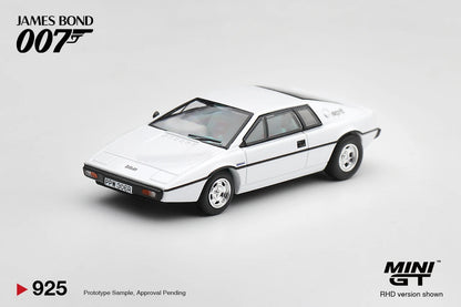 1/64  LOTUS ESPRIT S1 THE SPY WHO LOVED ME (RHD) ENGLISH BLISTER PACKAGING - MiniGT - MGT00925-007E