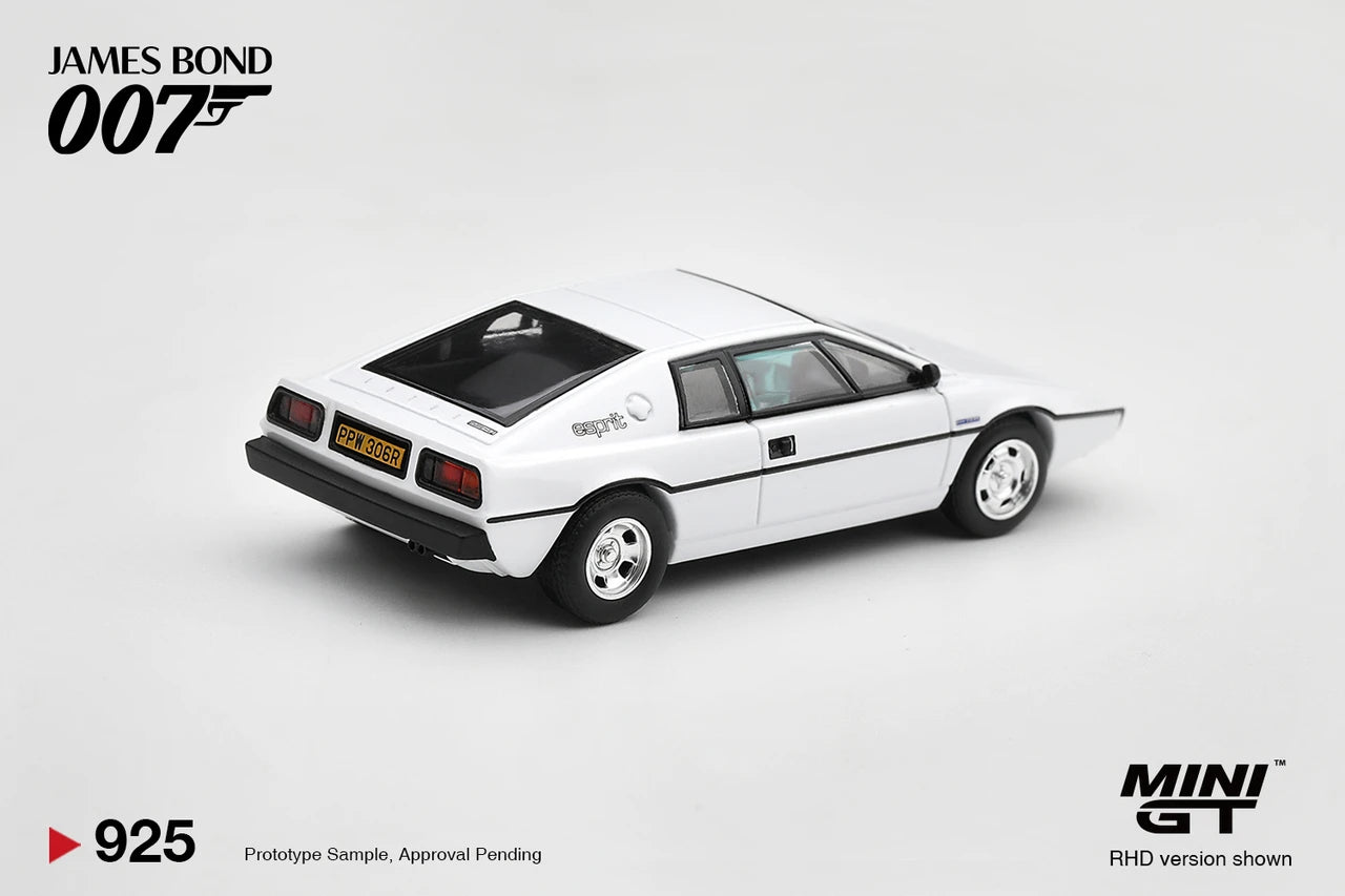 1/64  LOTUS ESPRIT S1 THE SPY WHO LOVED ME (RHD) ENGLISH BLISTER PACKAGING - MiniGT - MGT00925-007E
