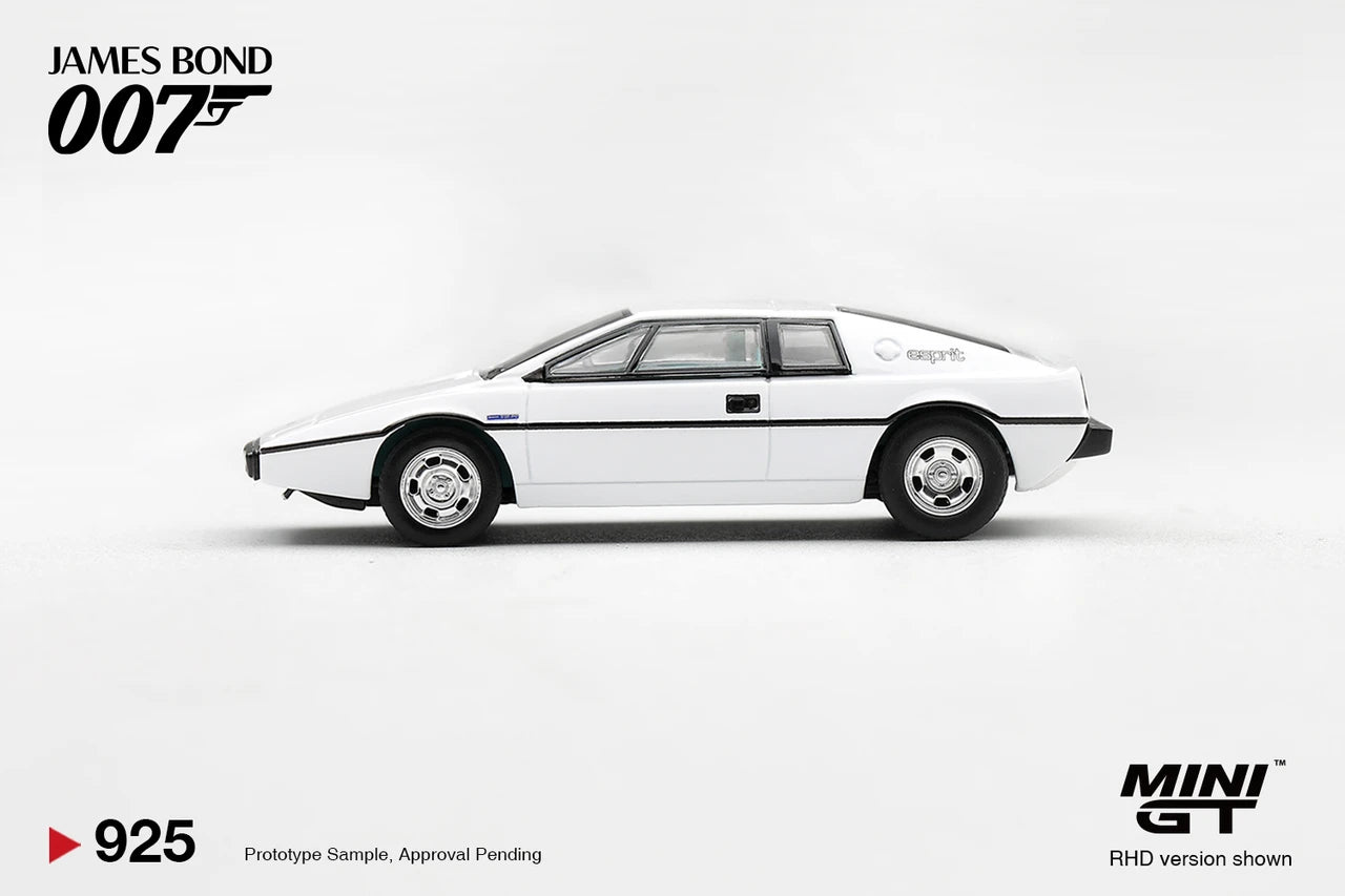 1/64  LOTUS ESPRIT S1 THE SPY WHO LOVED ME (RHD) ENGLISH BLISTER PACKAGING - MiniGT - MGT00925-007E