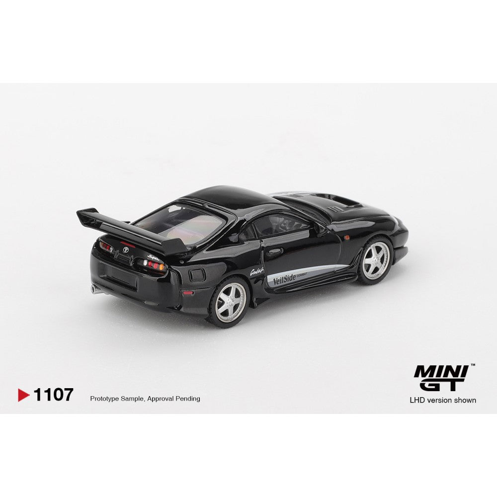 1/64  TOYOTA SUPRA VEILSIDE COMBAT V-II BLACK  - MiniGT - MGT011107