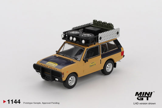 1/64  RANGE ROVER 1981 CAMEL TROPHY SUMATRA C.SWOBODA AND K.MENTEL WINNER  - MGT01144