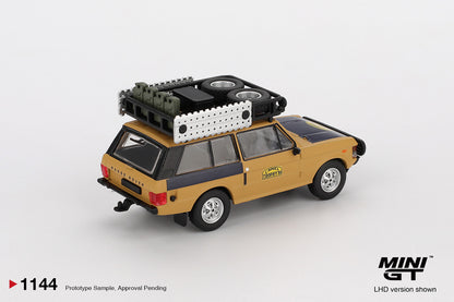 1/64  RANGE ROVER 1981 CAMEL TROPHY SUMATRA C.SWOBODA AND K.MENTEL WINNER  - MGT01144