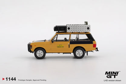 1/64  RANGE ROVER 1981 CAMEL TROPHY SUMATRA C.SWOBODA AND K.MENTEL WINNER  - MGT01144