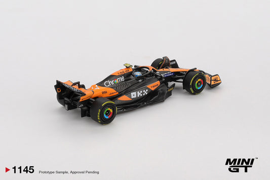 1/64 MCLAREN MCL38 NO.4 LANDO NORRIS 2024 F1 2024 HUNGARIAN GP 2ND PLACE - MGT01145