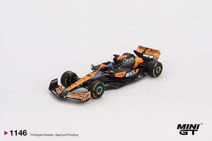 1/64 MCLAREN MCL38 NO.81 OSCAR PIASTRI 2024 F1 2024 HUNGARIAN GP WINNER - MGT01146