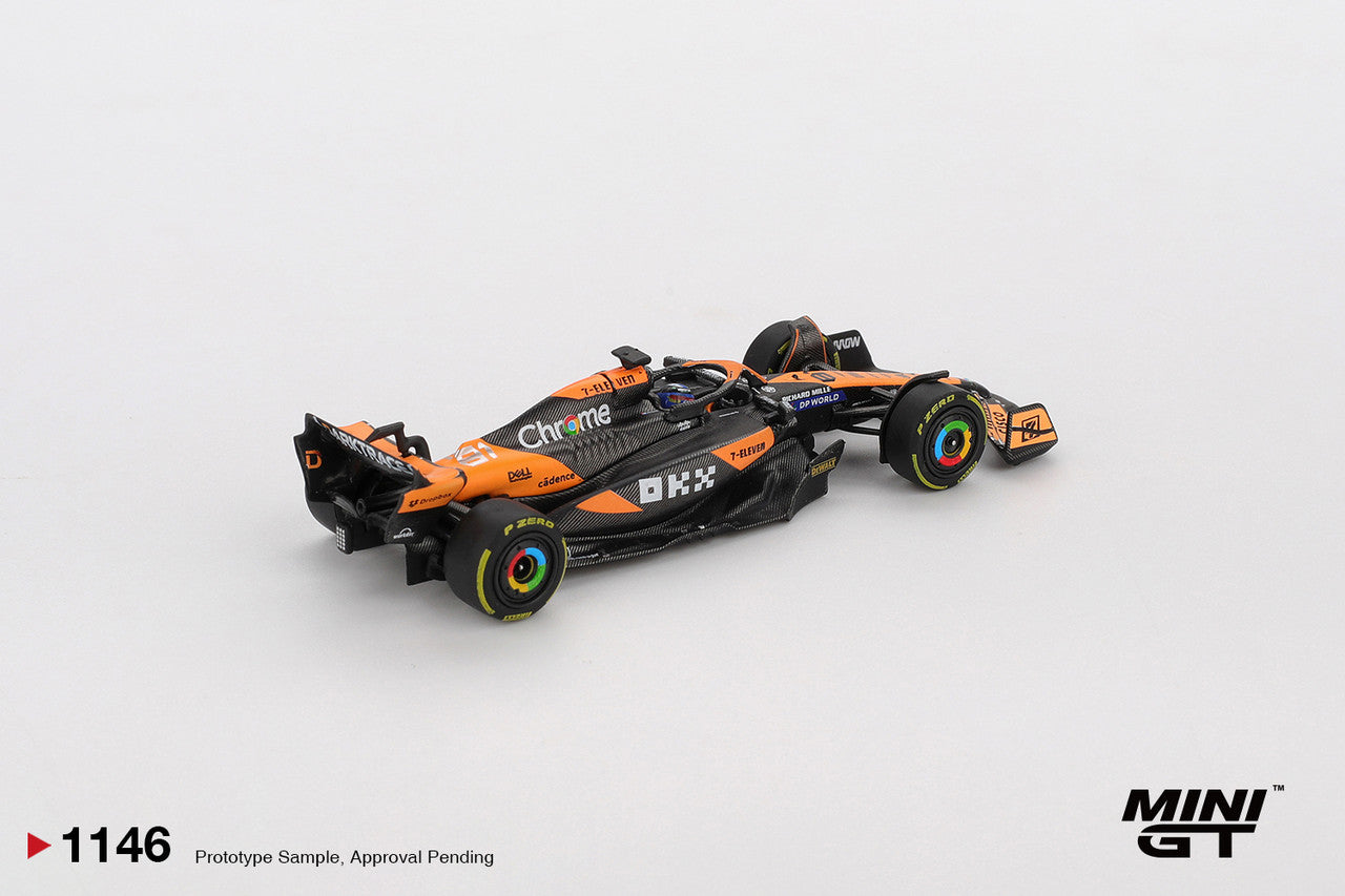 1/64 MCLAREN MCL38 NO.81 OSCAR PIASTRI 2024 F1 2024 HUNGARIAN GP WINNER - MGT01146