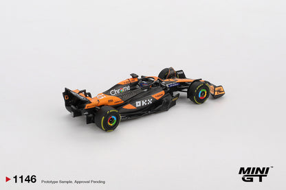 1/64 MCLAREN MCL38 NO.81 OSCAR PIASTRI 2024 F1 2024 HUNGARIAN GP WINNER - MGT01146