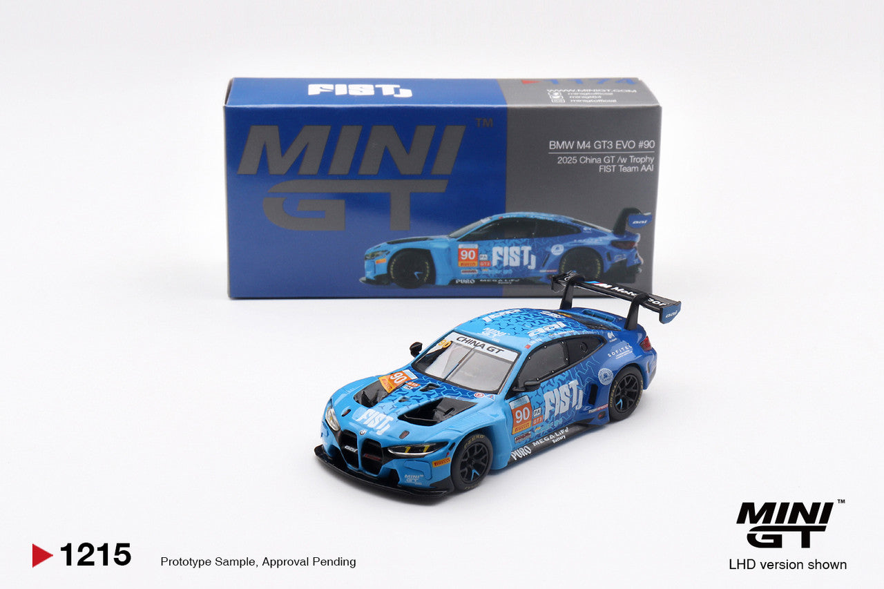1/64 - BMW M4 GT3 EVO #90 FIST Team AAI 2025 China GT LHD/ China Packaging - MiniGT - MGT01215-CH