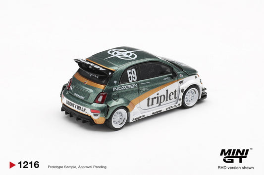 1/64 -  ABARTH 595 LB-WORKS TY EDITION (RHD) - MiniGT - MGT01216