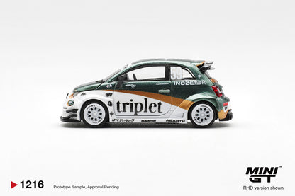 1/64 -  ABARTH 595 LB-WORKS TY EDITION (RHD) - MiniGT - MGT01216