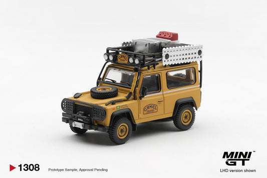 1/64  LAND ROVER DEFENDER 90 1985 CAMEL TROPHY BORNEO TEAM BRAZIL - Mini GT - MGT01308