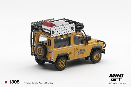 1/64  LAND ROVER DEFENDER 90 1985 CAMEL TROPHY BORNEO TEAM BRAZIL - Mini GT - MGT01308