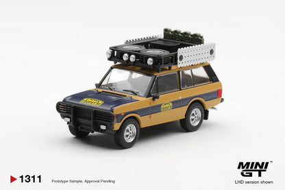 1/64 RANGE ROVER 1981 CAMEL TROPHY SUMATRA N.SUDMANN AND F.HOFMANN  - Mini GT - MGT01311