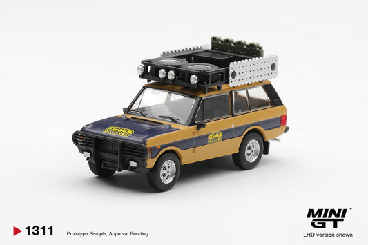 1/64 RANGE ROVER 1981 CAMEL TROPHY SUMATRA N.SUDMANN AND F.HOFMANN  - Mini GT - MGT01311