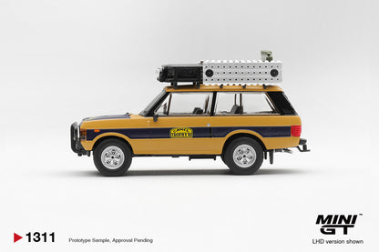 1/64 RANGE ROVER 1981 CAMEL TROPHY SUMATRA N.SUDMANN AND F.HOFMANN  - Mini GT - MGT01311