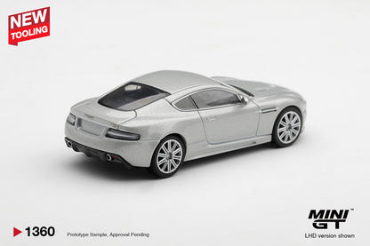 1/64 ASTON MARTIN DBS 2008 LIGHTNING SILVER - Mini GT - MGT01360