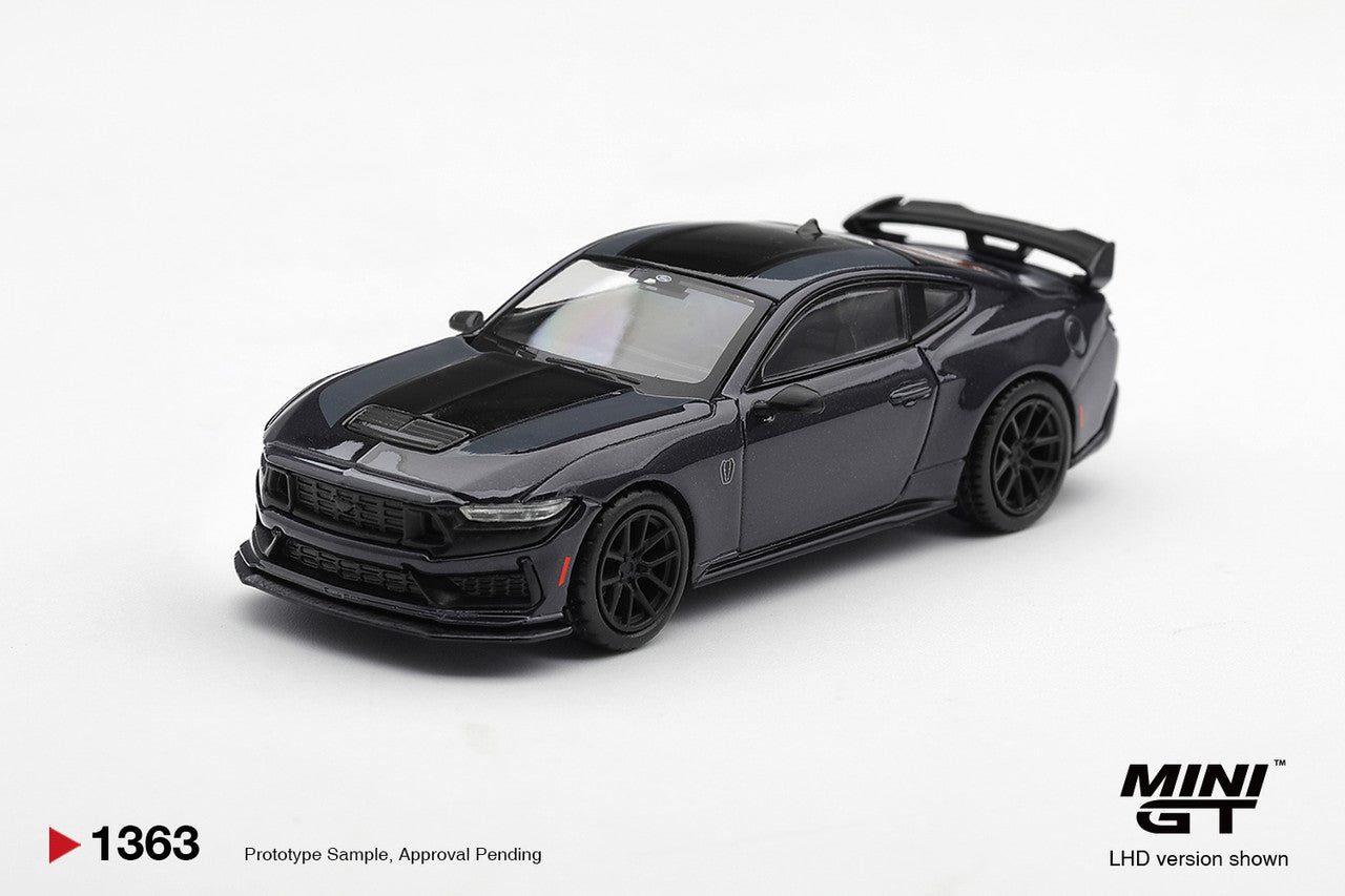 1/64  FORD MUSTANG DARK HORSE BLUE EMBER - Mini GT - MGT01363