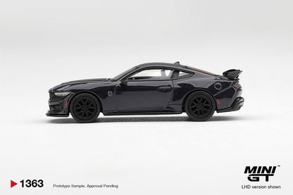 1/64  FORD MUSTANG DARK HORSE BLUE EMBER - Mini GT - MGT01363