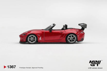 1/64 MAZDA MIATA MX-5 (ND) PANDEM KODO RED (RHD)  - Mini GT - MGT01367