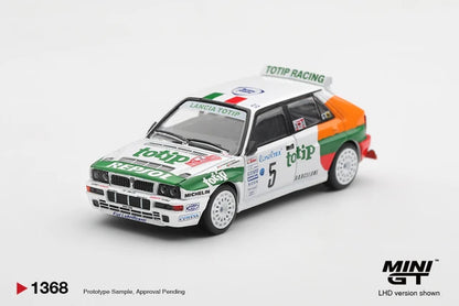1/64 LANCIA DELTA HF INTEGRALE EVOLUZIONE NO.5 1993 RALLYE MONTE-CARLO  - Mini GT - MGT01368
