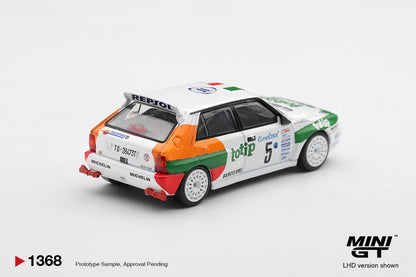 1/64 LANCIA DELTA HF INTEGRALE EVOLUZIONE NO.5 1993 RALLYE MONTE-CARLO  - Mini GT - MGT01368