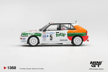 1/64 LANCIA DELTA HF INTEGRALE EVOLUZIONE NO.5 1993 RALLYE MONTE-CARLO  - Mini GT - MGT01368