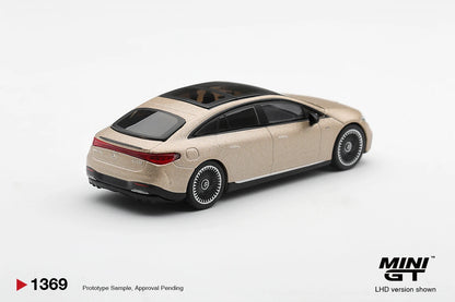1/64 MERCEDES-AMG EQS 53 GOLD - Mini GT - MGT01369