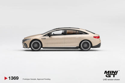 1/64 MERCEDES-AMG EQS 53 GOLD - Mini GT - MGT01369