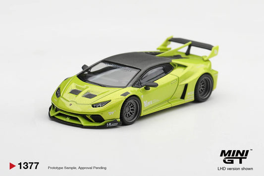 1/64 LAMBORGHINI HURACAN LB WORKS LIME METALLIC - Mini GT - MGT01377 ***Pre Order***