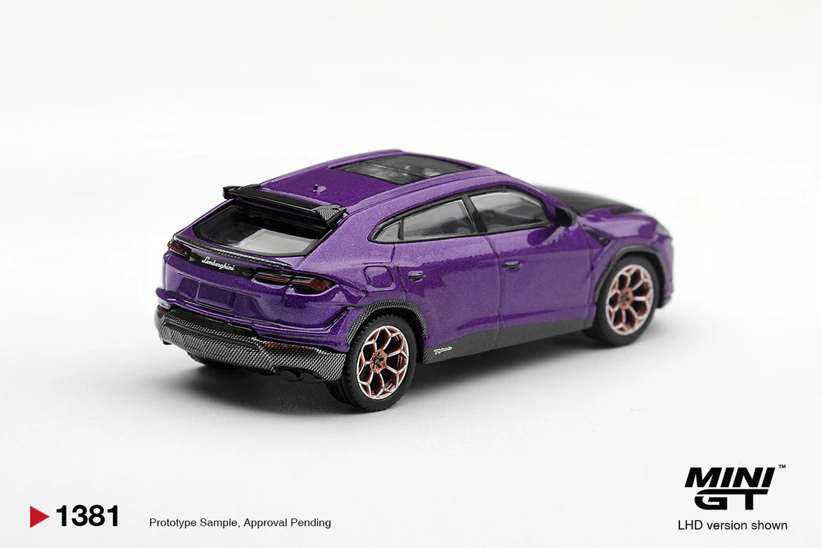 1/64 LAMBORGHINI URUS PERFORMANTE VIOLA PASIFAE - Mini GT - MGT01381 ***Pre Order***
