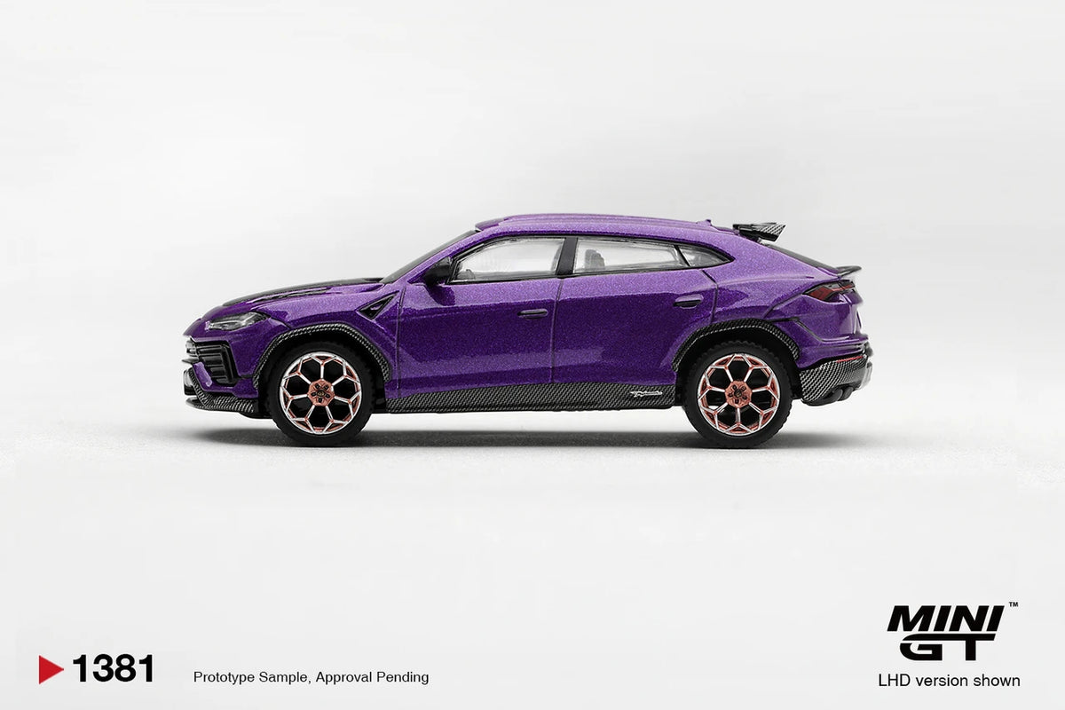 1/64 LAMBORGHINI URUS PERFORMANTE VIOLA PASIFAE - Mini GT - MGT01381 ***Pre Order***